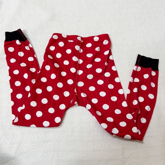 Hanna Andersson | Disney Minnie Mouse Pajamas - sz 6-7, red polka dots, two pc - Picture 12 of 12
